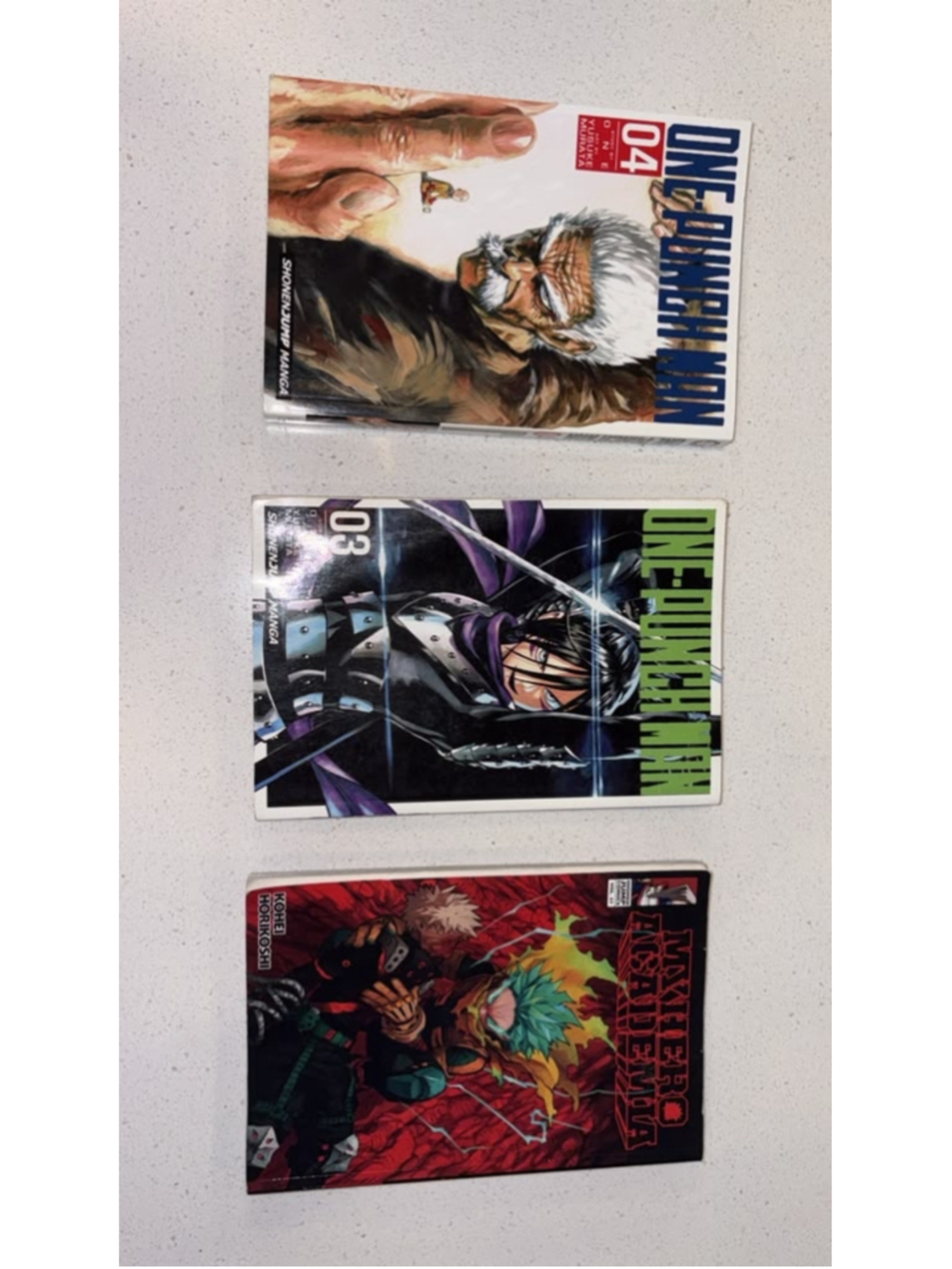 Viz Media Manga Lot One Punch Man My Hero Academia Books Multi-color #N10a